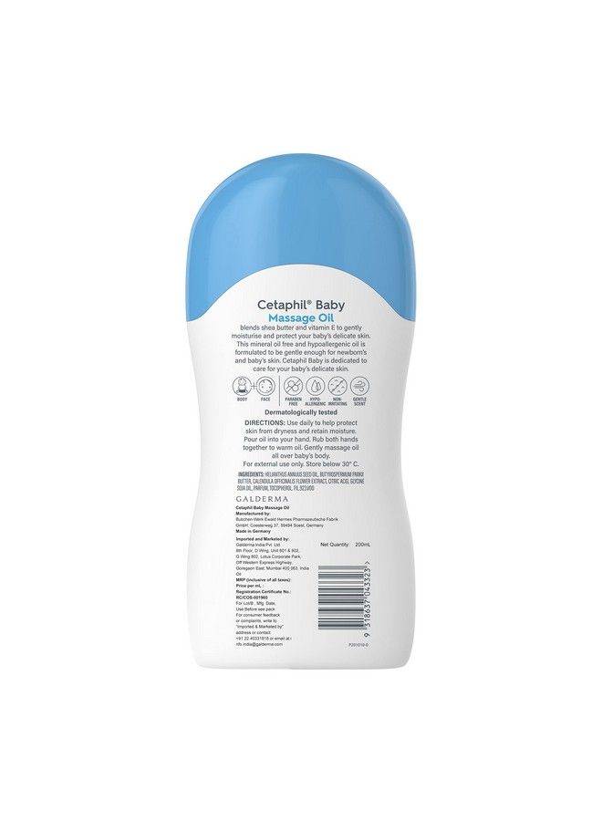 Cetaphil زيت تدليك للأطفال وشامبو للأطفال 200 مل - Image 4