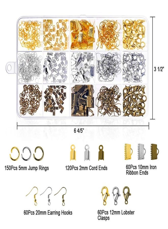 anezus Jewelry Repair Kit with Jewelry Pliers, Jewelry Making Tools, Beading String and Jewelry Making Supplies for Jewelry Repair, Jewelry Making and Beading - Image 4