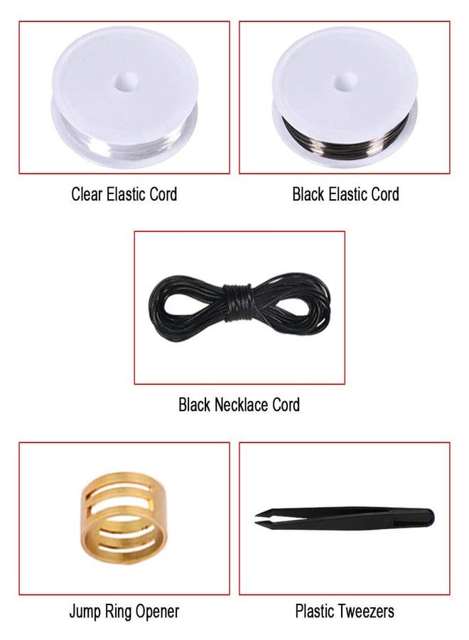 anezus Jewelry Repair Kit with Jewelry Pliers, Jewelry Making Tools, Beading String and Jewelry Making Supplies for Jewelry Repair, Jewelry Making and Beading - Image 5