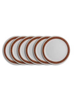 Superware Superware | Pure Melamine | Small Plate Set – Queen Diamond 7.5” (6 nos.) | Stain Free, Glazed Finish  - Image 1