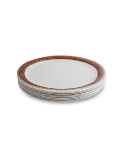 Superware Superware | Pure Melamine | Small Plate Set – Queen Diamond 7.5” (6 nos.) | Stain Free, Glazed Finish  - Image 2