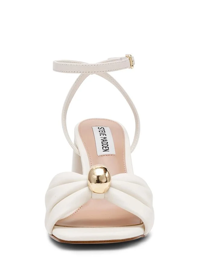 Steve Madden  Meladi Ivory Women's Heeled Sandals for Women | Best Price UAE