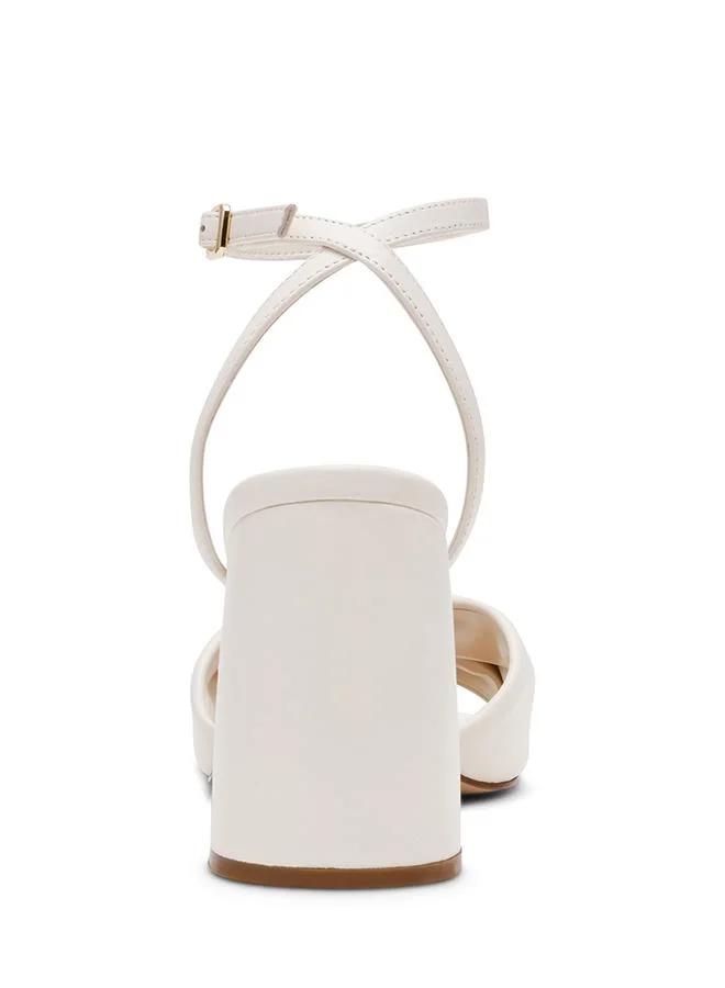 Steve Madden  Meladi Ivory Women's Heeled Sandals for Women | Best Price UAE