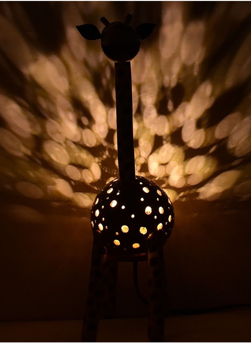 N & H Table Lamp from  Coconut Shell Giraffe Design  - Image 5