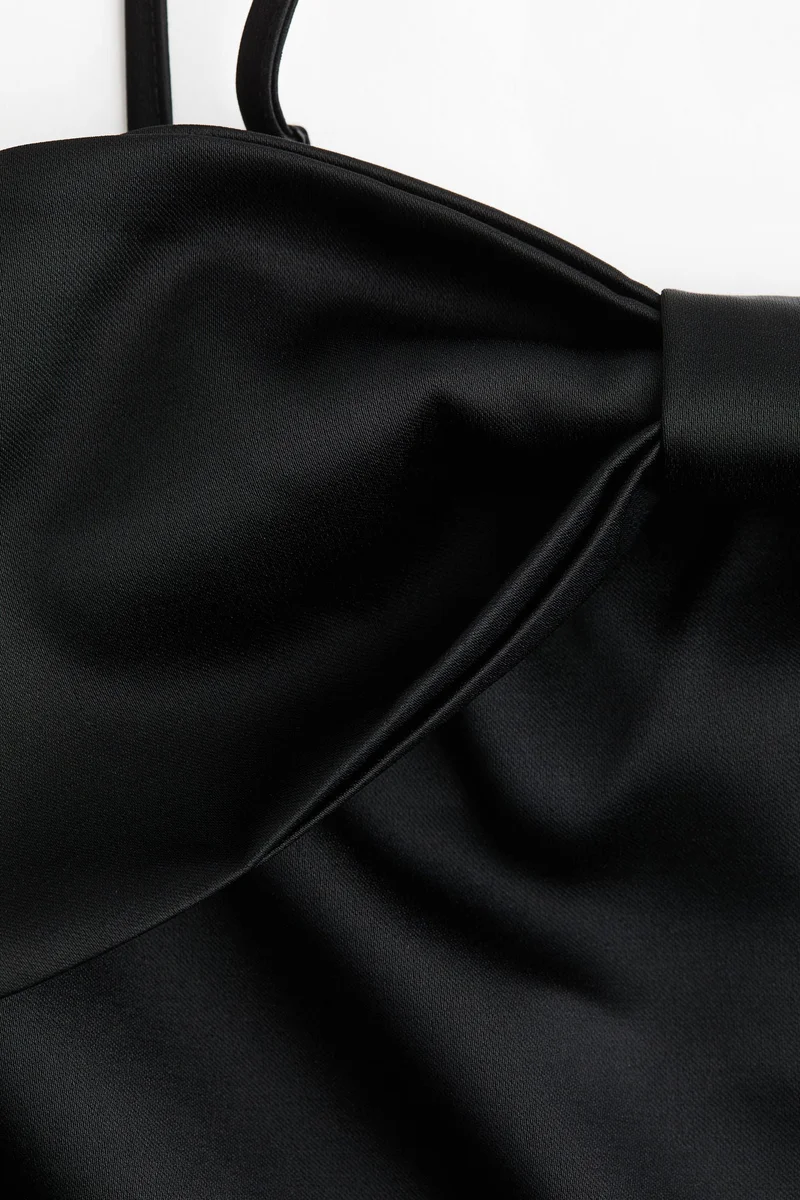 H&M Bow-front bandeau dress