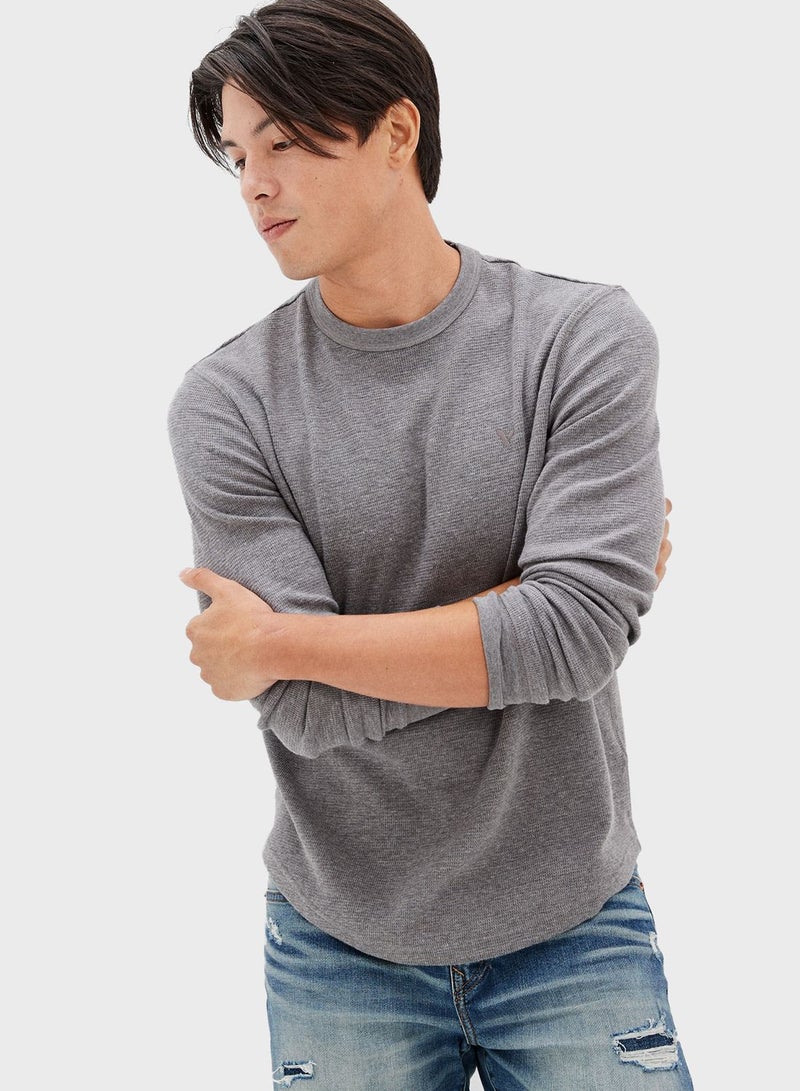 American Eagle Knitted Crew Neck Sweater - Image 1