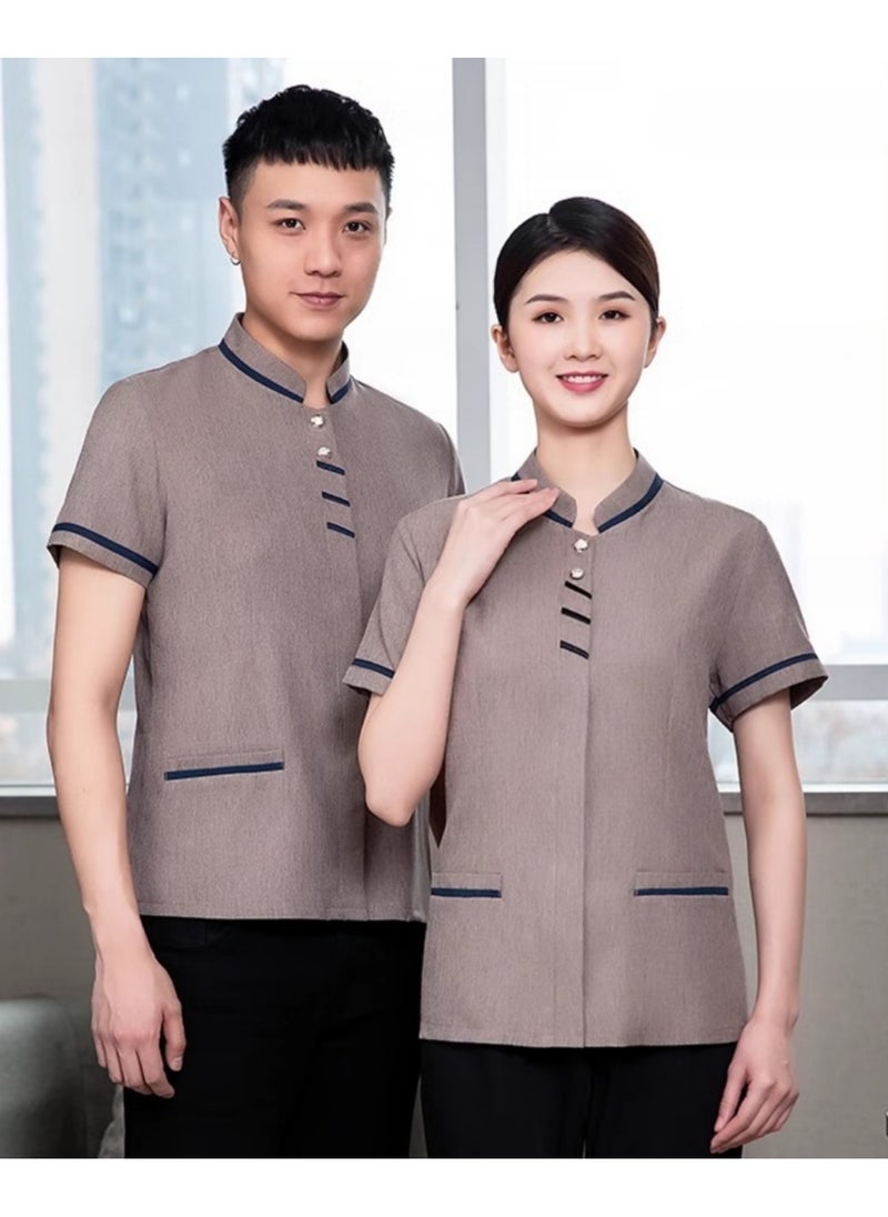 KUYING New Summer Cleaner Work Clothes  - Image 1