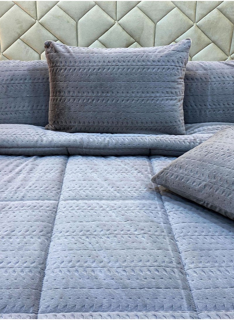 Family Bed Fox quilt set fur 3 pieces size 240 × 240 cm model 1627 from Family Bed  - Image 3