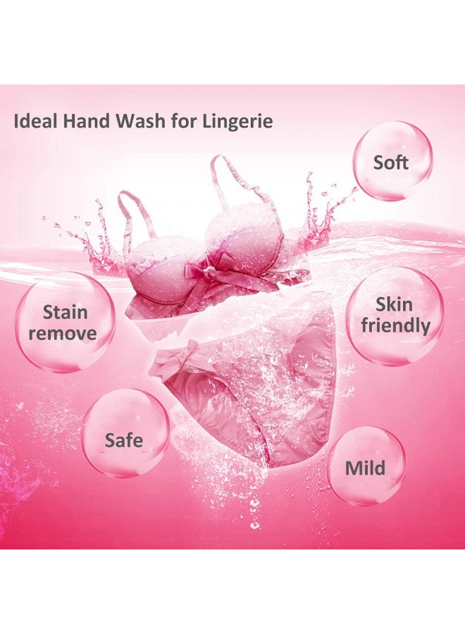 BEE & FLOWER Fan Underwear Cleaning Soap Bar Underwear Laundry Soap Bar Ideal Hand Wash for Lingerie (6.3 Oz x 4) - Image 4