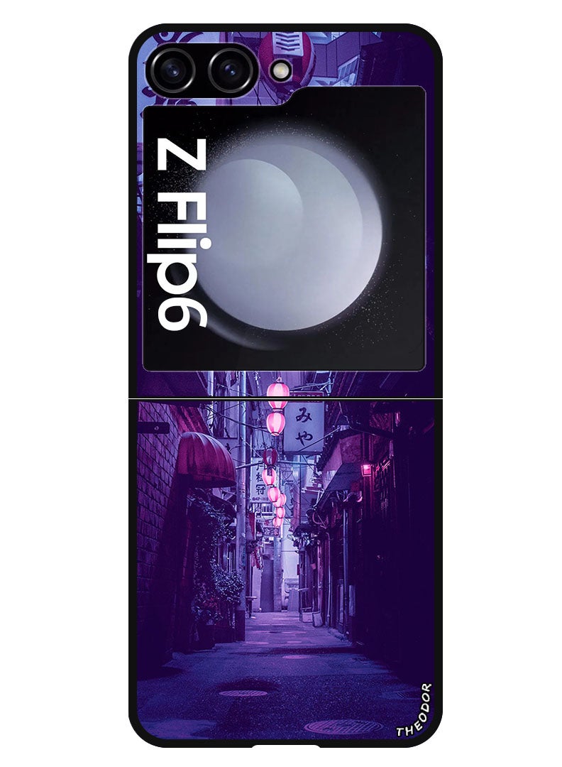 Theodor Protective Case Anti Scratch Shock Proof Bumper Cover For Samsung Galaxy Z Flip 6 One more light - Image 1