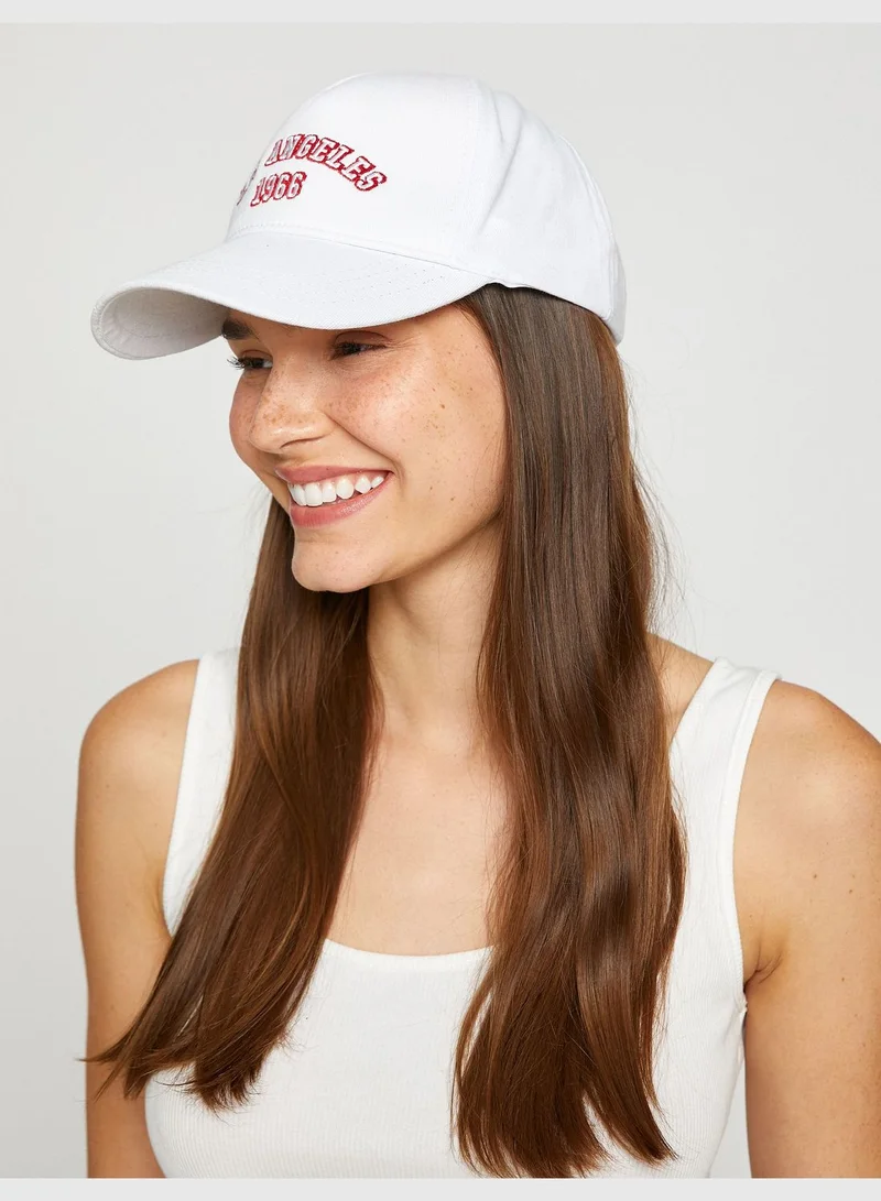 KOTON Embroidered Hat