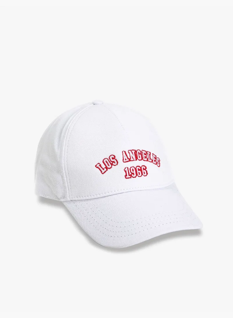 KOTON Embroidered Hat
