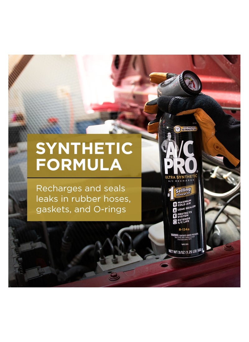 A/C Pro - A/C Pro Ultra Synthetic R134a AC Recharge Kit - Image 1