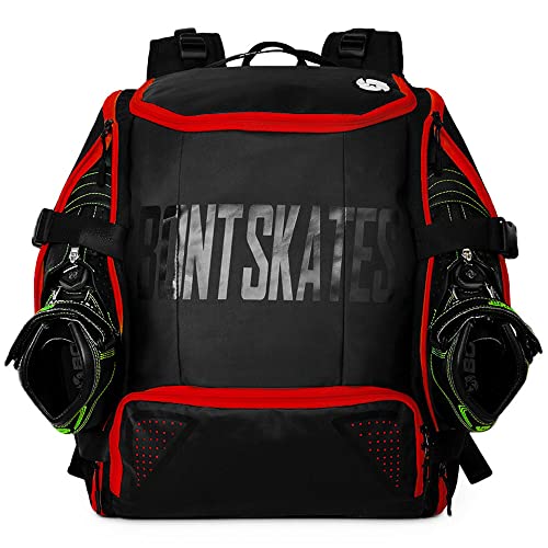Bont Skates - Multi Sport Skate Backpack Travel Bag - Inline Ice Roller Speed Skating (Red) - Image 4