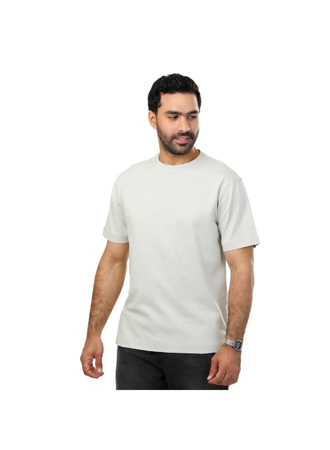 دوت تيشيرت بيزك ريجولار فيت رجالي - Image 2