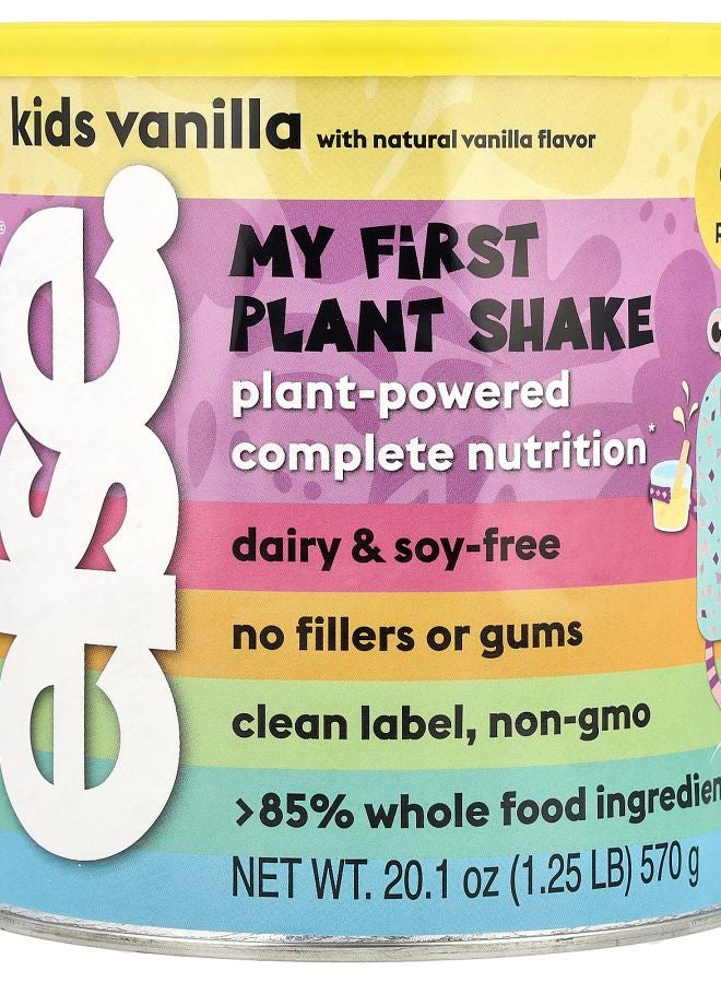 Else My First Plant Shake Plant-Powered Complete Nutrition Kids Vanilla 20.1 oz (570 g) - Image 1