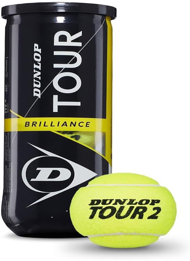 DUNLOP كرة التنس DUNLOP Brilliant Tour  - Image 1