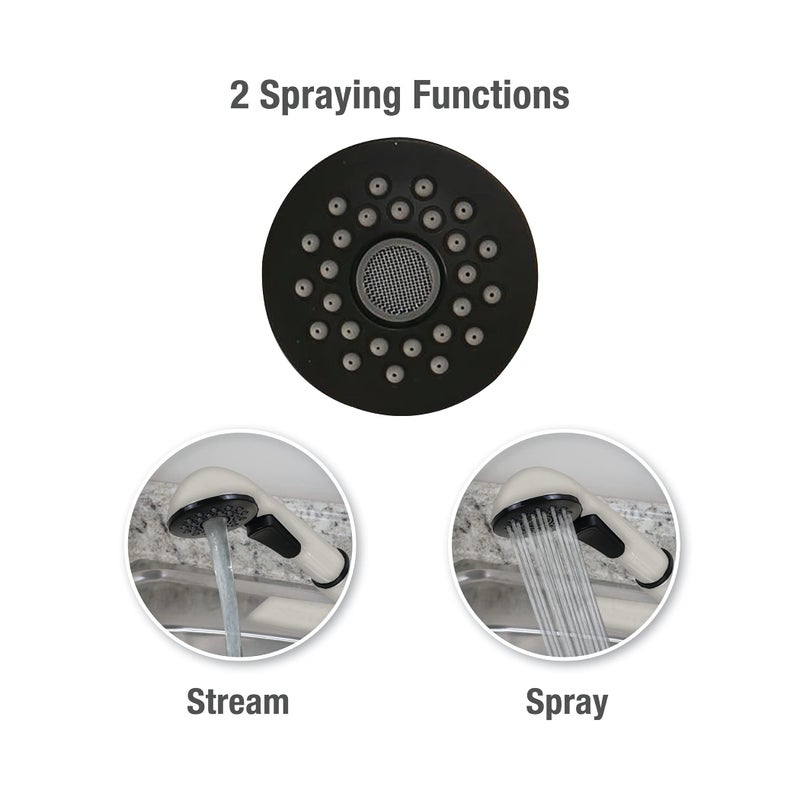 Danco 10415 Pullout Kitchen Spray Head, White - Image 2