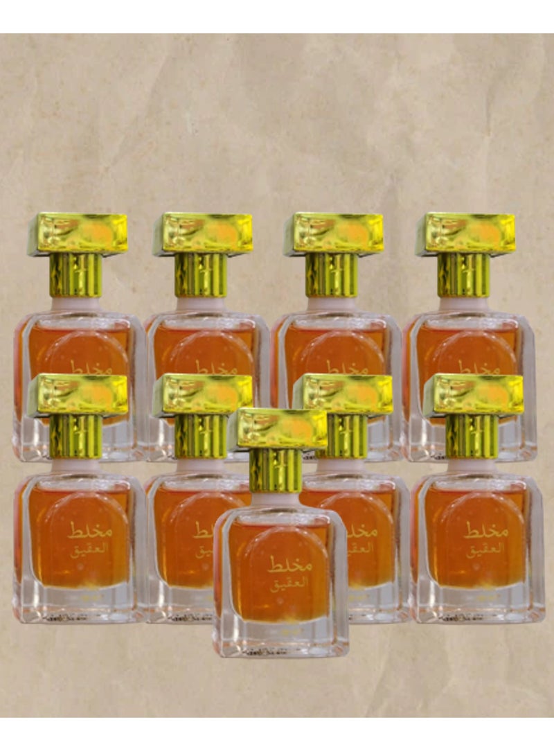 9 Pieces Mukhallat Perfume Oil 20 Ml - Image 1