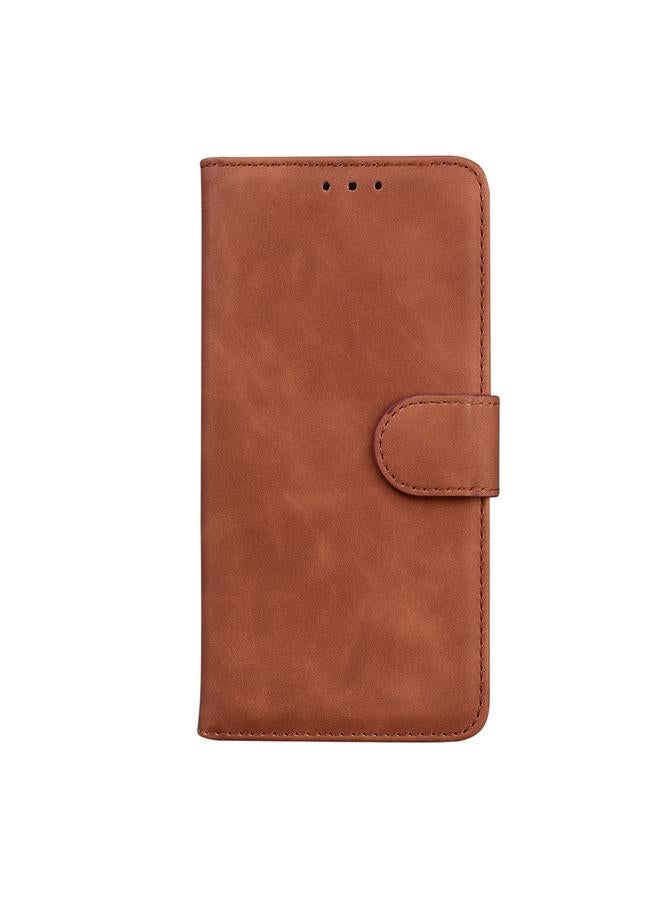 S-TOP Case For Samsung Galaxy A05s Skin Feel Pure Color Flip Leather Phone Case - Image 2