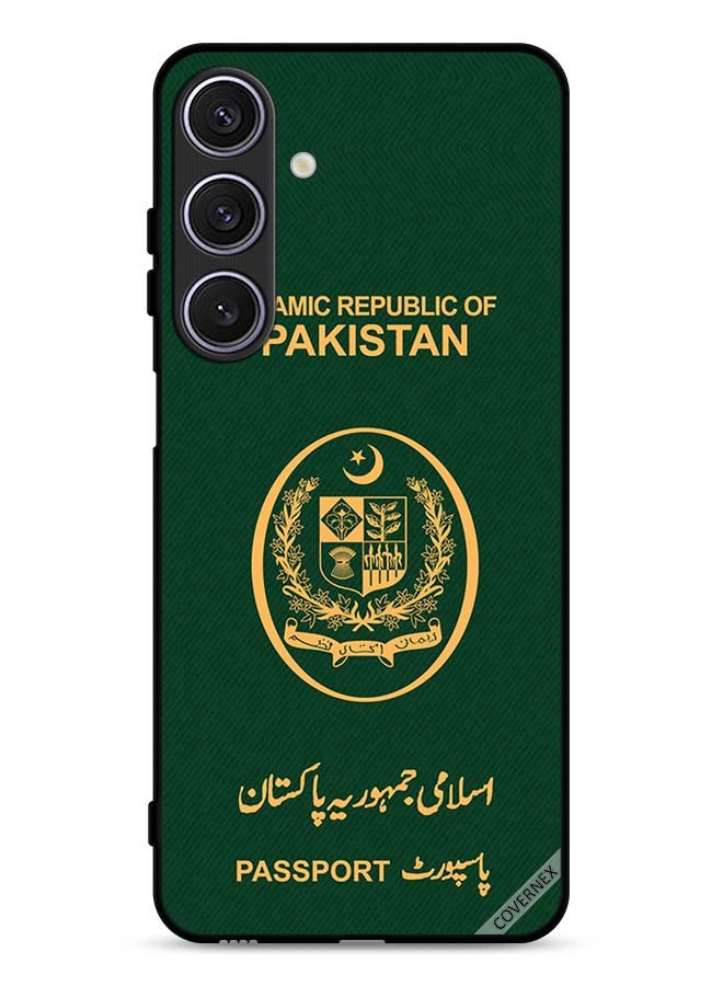 غطاء حماية لجهاز سامسونج جالاكسي A17 بنمط جواز سفر باكستان