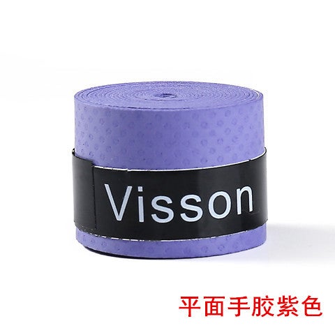 Generic Sweat Belt Feather Racket Racquet Plane Badminton Racket Hand Glue Frosted Non-slip Badminton Hand Glue Sweat Belt Purple