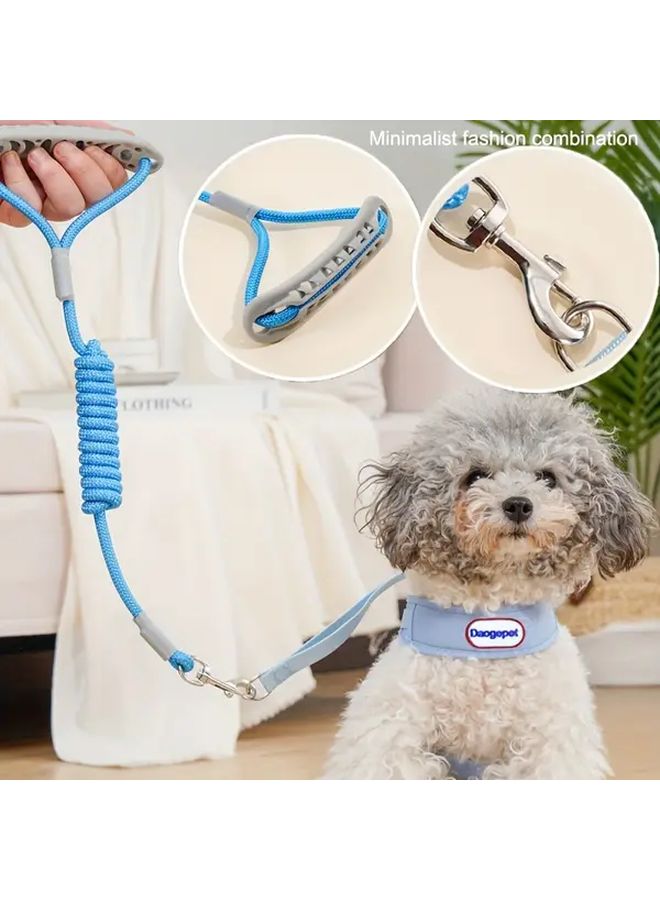 Adjustable Anti Escape Dog Harness Orange Medium Breathable Reflective Quick Fit Vest - Image 2