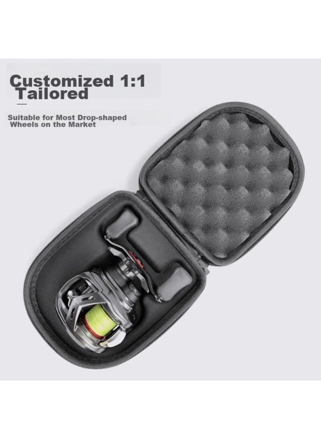 Bear fire Xionghuoxionghuo Right-handed Water Drop Reel Storage Box, Multifunctional Fishing Line Reel Bag, Thickened Reel Storage Protective Case  - Image 4