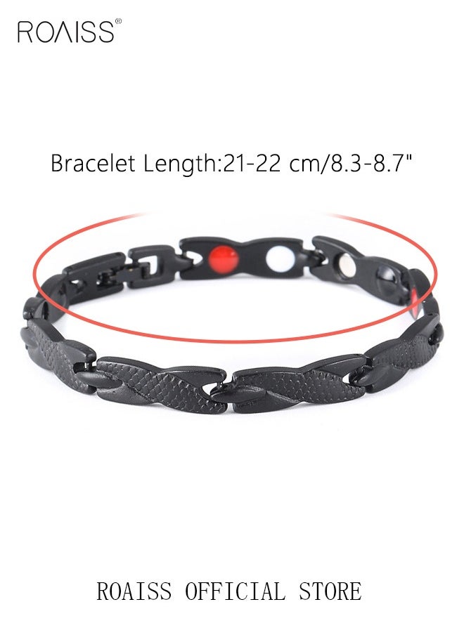 Chic Magnetic Dragon Textured Bracelet Fashionable Geometric Detachable Cuff Bangle Multicolor Casual Wrist Jewelry Gift for Men Father Brother Black - pzsku/ZFF22718A7A362D1F1288Z/45/_/1729309468/e81c75ac-646e-4f28-aa00-d0eb5d45e975