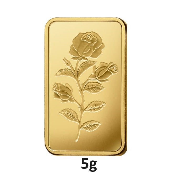 .Fine Gold Saudi Bar 24K - 999.9 -5 Gram