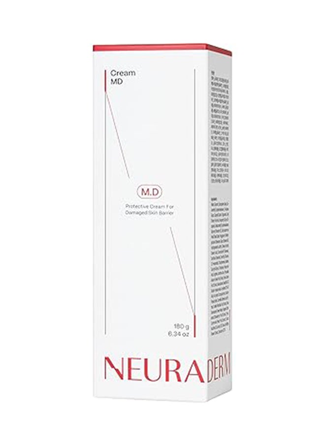 NEURADERM - Neuraderm Cream MD, Regenerative Moisturizing Ceramide Skin Barrier Restoring Skin and Body Care for Damaged, Dry Skin (180g, 6.34oz) - Image 1