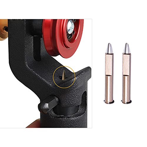 groword Armored Cable Stripper Replacement Blade Precision Steel Blade that can Cut Hard Materials without Damaging Internal Fibers for FTTH Armored Fiber Optic Cable Stripper Armored Slitting Tools(2Pcs) - Image 1