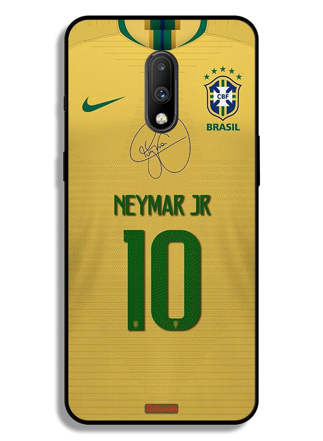 Tolwak OnePlus 7 Protective Case Cover Neymar Jr 10 - Image 2