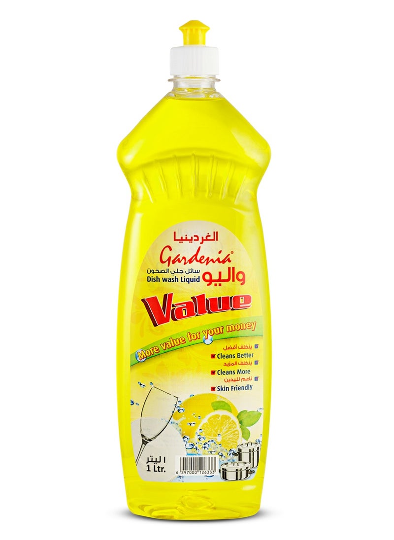 Gardenia Value Dishwashing Liquid 1L Pack of 2  - Image 2