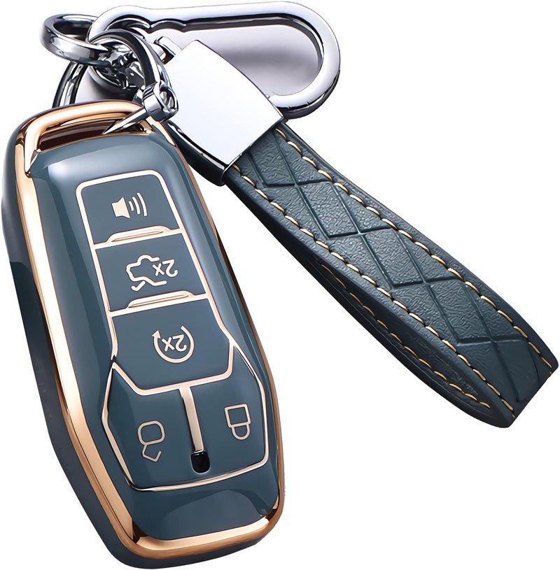 Cacacar Key Fob Cover for Ford Vehicles - Image 1