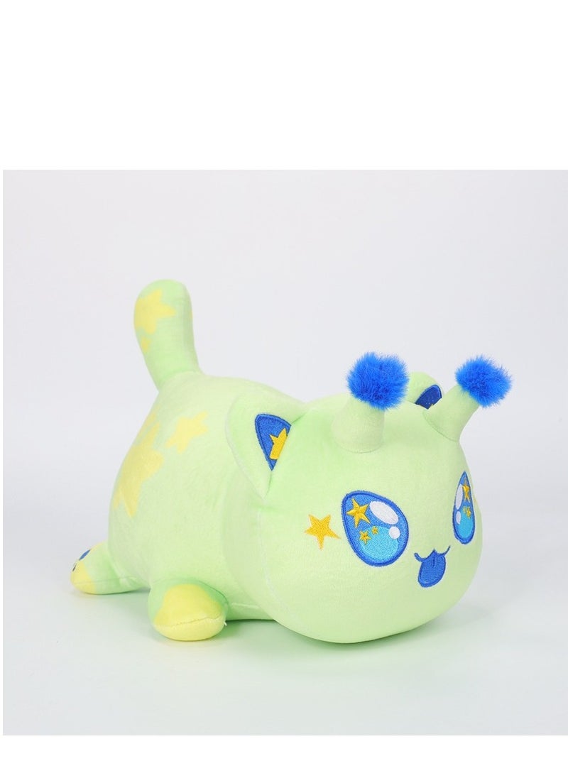 Y&D Cute Cat Food Plush Plushies Cat Mee Meow Cute Anime Cartoon Cat Stuffed Animal Meemeows Cat Plush Figure Toy Plush Pillow Gift for Fans Kids  25cm 