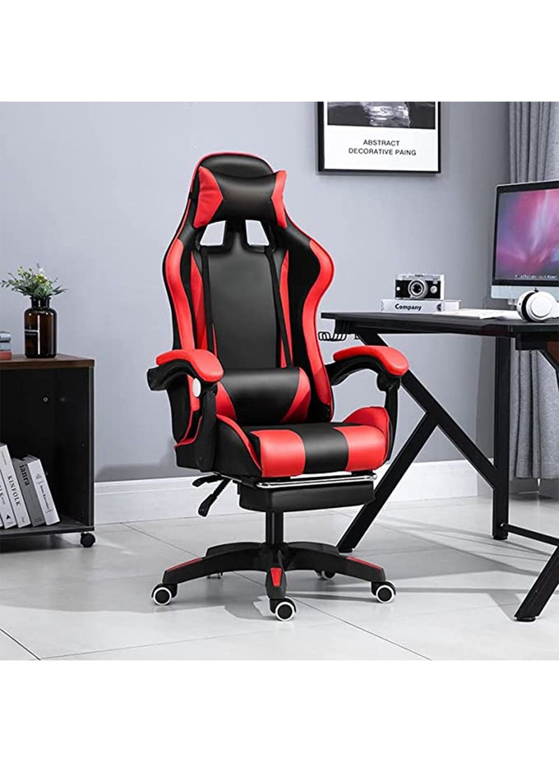 GT-Wheel Ergonomic Office Gaming Chair High Back Computer Chair with Footrest 360° Swivel and Lumbar Support - Image 1