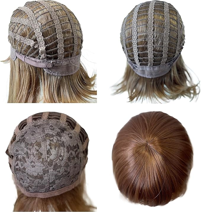 CAISHA Wig Bob Short Hair Cosplay Theater Show Heat Resistant Synthetic Fiber Straight Black WB2