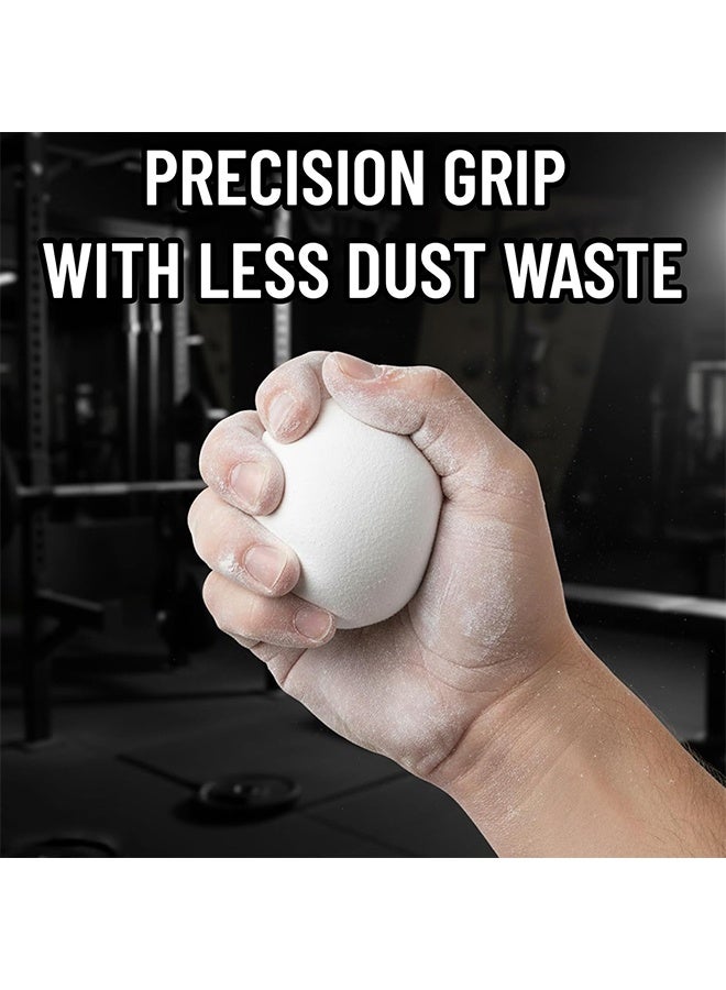 Polish'D 2 Bags Strong Refillable Chalk Ball, Each Ball has 56 g (1.98 oz) Capacity, Fine Soft for Athletic Chalk Ball Comes Full Good for Rock Climbing, Gym Workouts - Image 5