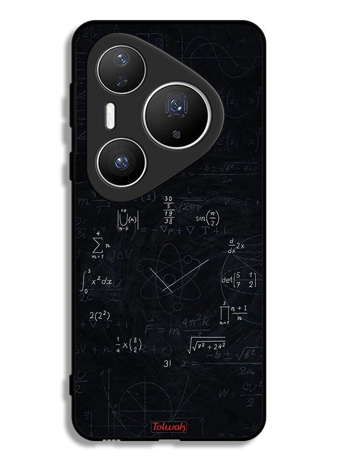 Tolwak Huawei Pura 80 Pro Protective Case Cover Maths Clock - Image 1