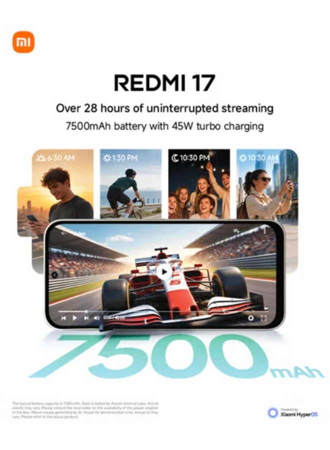 Xiaomi Redmi 17 Dual SIM Oak Green 6GB RAM 256GB 4G - Middle East Version - Image 5