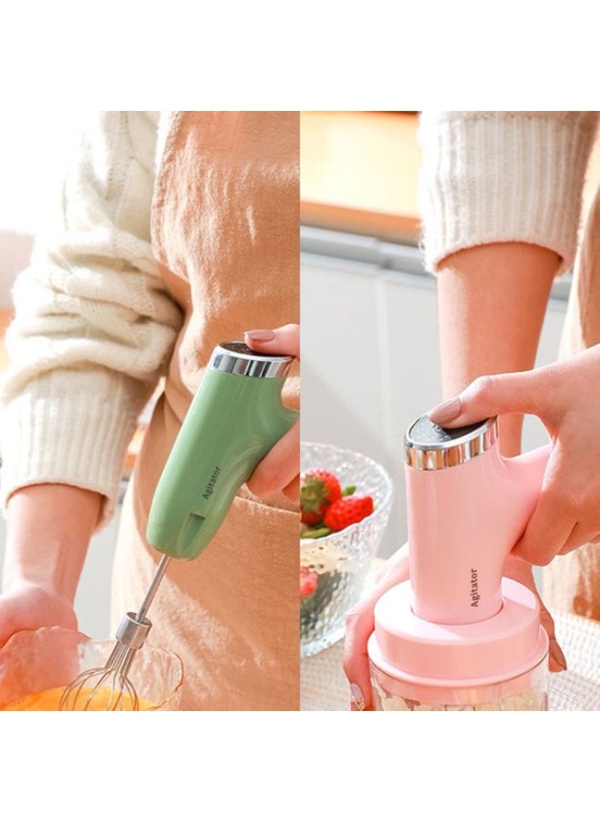 Wireless 3 in 1 Multifunction Chopper Cutter Mixing Cooking Machine Food Processor Color vary