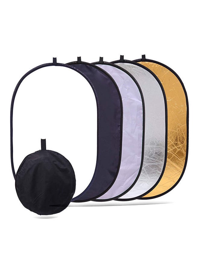 Loquat 5-In-1 Collapsible Circular Reflectors Multicolour  - Image 1