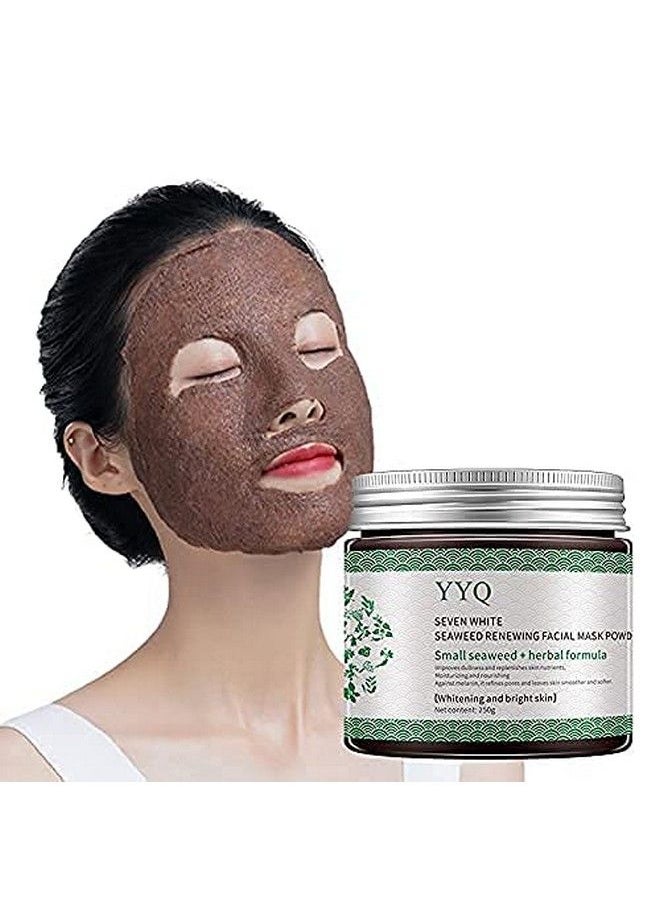 YYQ Seaweed Renewing Natural Nourish Skin Mask Powder Cleansing Face Care Facial Moisturize 8.8Oz  - Image 1