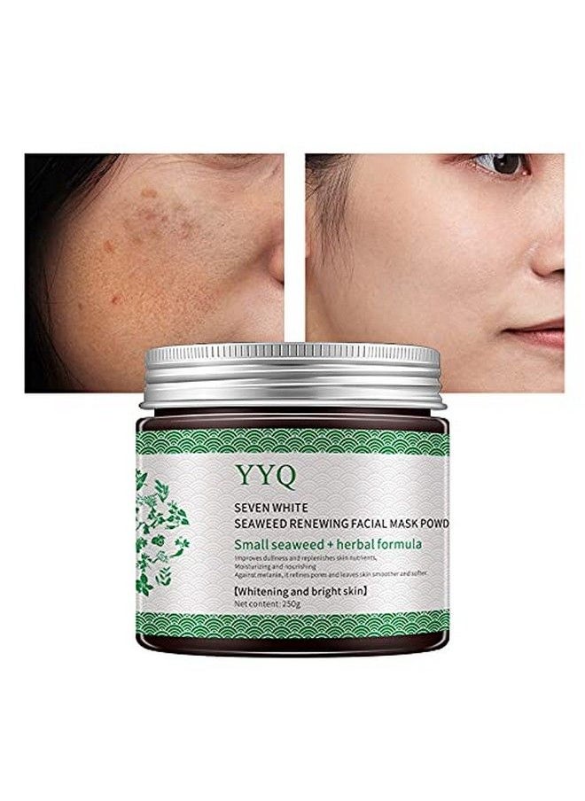 YYQ Seaweed Renewing Natural Nourish Skin Mask Powder Cleansing Face Care Facial Moisturize 8.8Oz  - Image 3