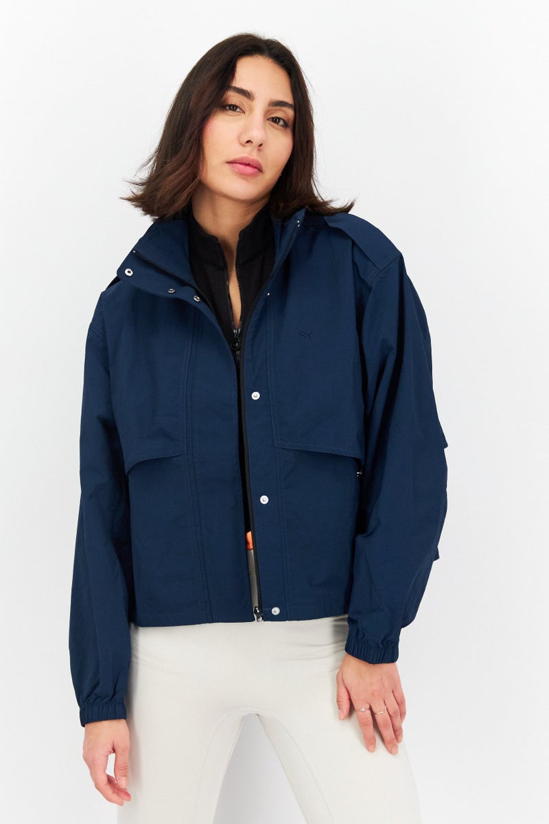 Puma x Select Women Sportswear Fit Training Jacket, Teal - Image 1