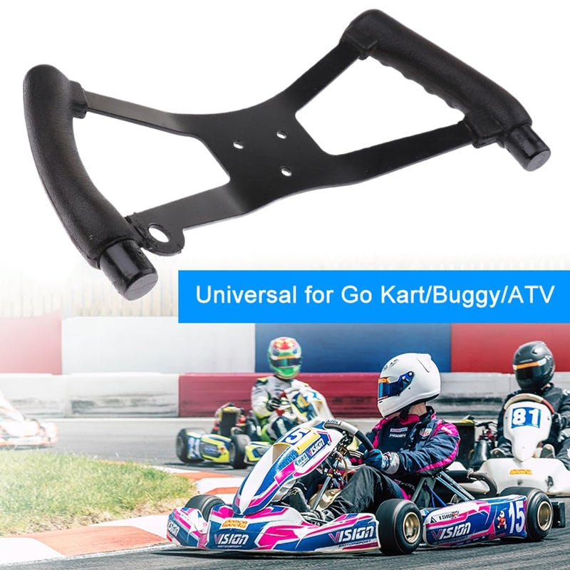 QKDS Go Kart Butterfly Steering Wheel, Metal Sport Kart Racing Replacement - Image 3