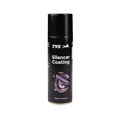 TVS Silencer Coating Spray for Bike, Prevent Rust and Leak, Diesel wash Resistance (160g) - Image 1