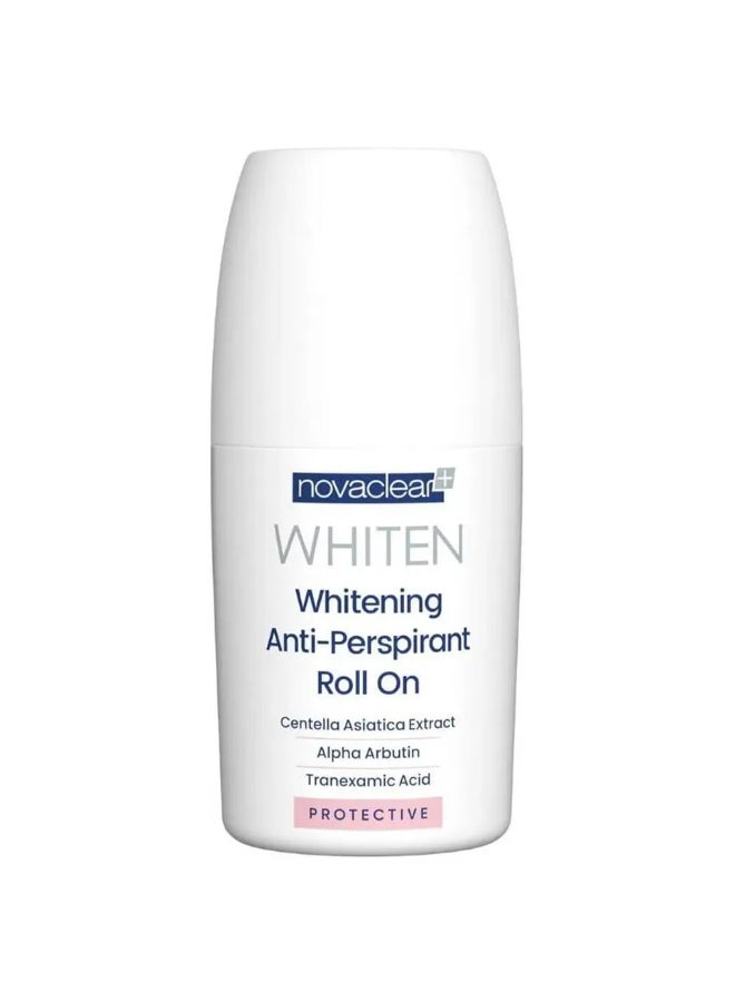 Novaclear Whitening Anti-Perspirant Roll-On 50ml – Protective Deodorant for Underarms - Image 2