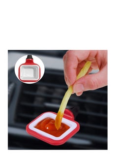 SYOSI Car Sauce Holder Vent Dip Clip, Car Accessories for Sauce Mini Sauce Holder Removable Dipping Sauces Holder Dipping Dish Container for Car Vent  - Image 4